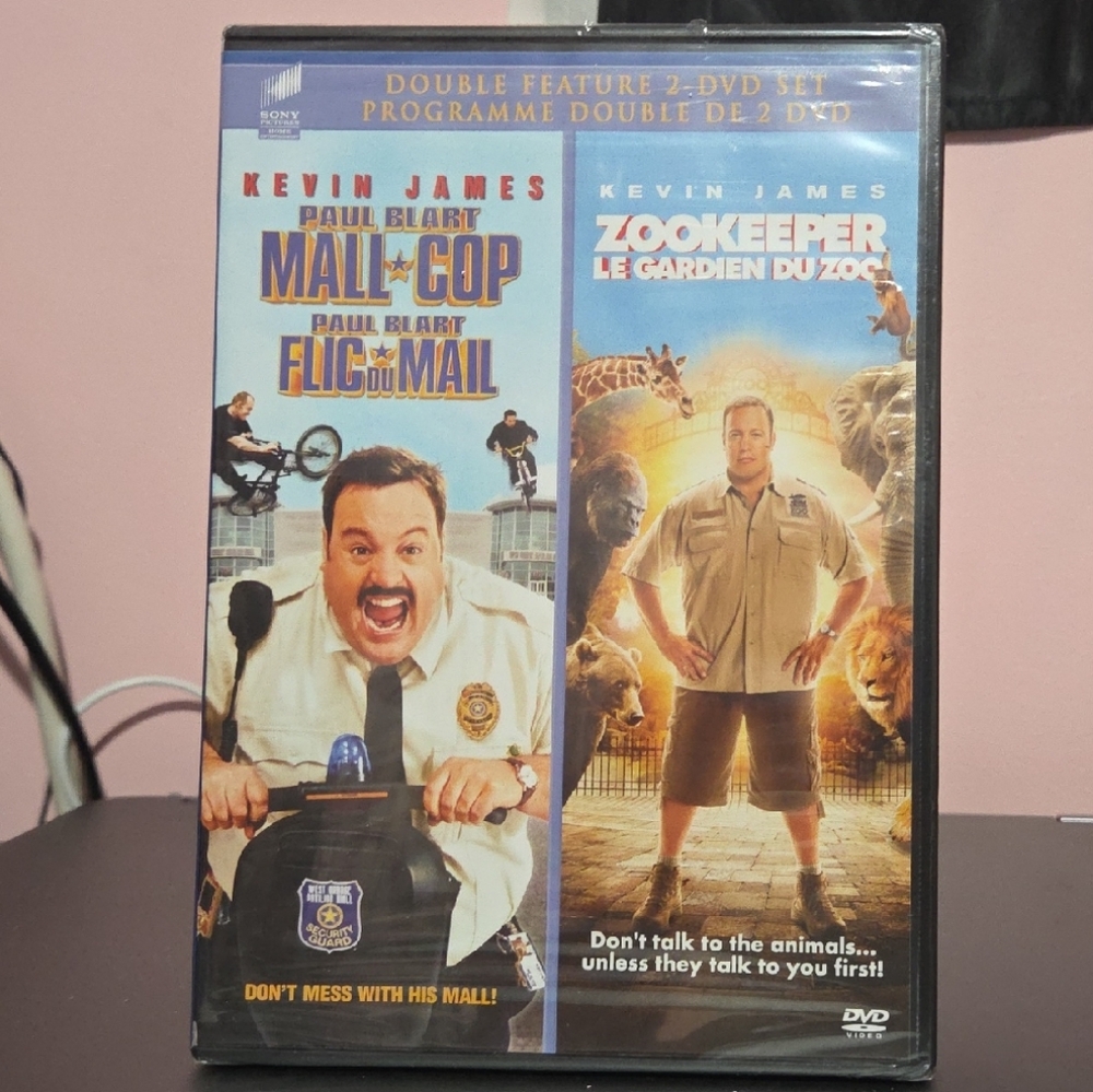 #64 - Double Feature: Mall Cop + The Zookeeper New In Original Packaging Sealed